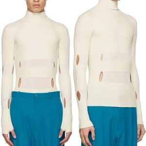 GMBH Wool Leif Turtleneck - Off-White